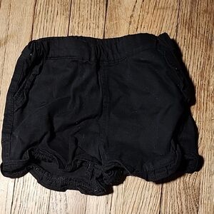 Kids' Black Athletic Shorts